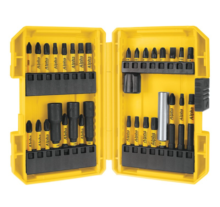 THUNDERMAX 33 PIECE IMPACT DRIVER BIT SET 3 IN 1 MAGNET BOOSTER